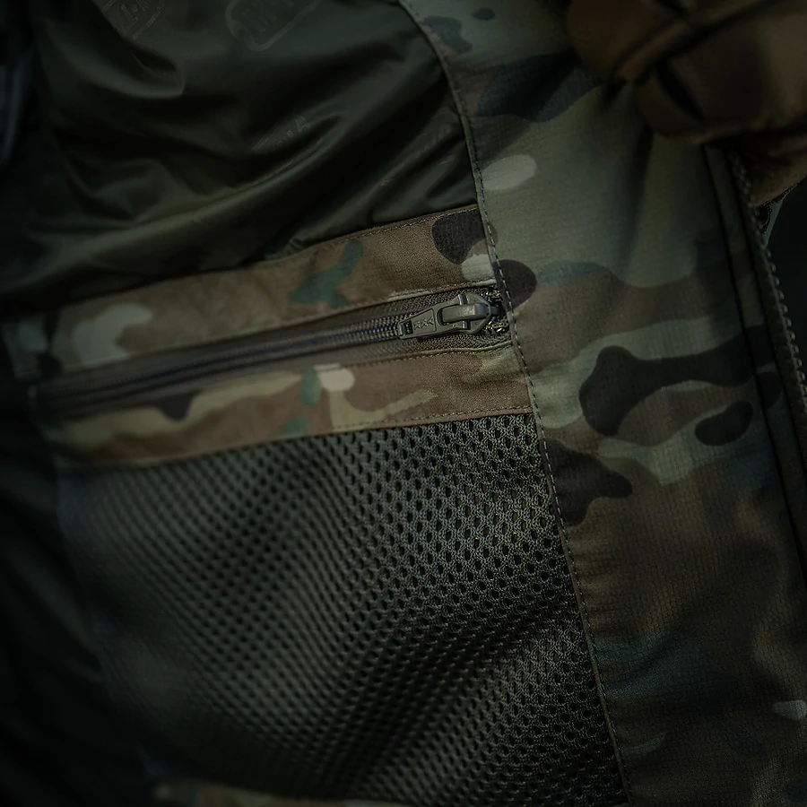 Куртка зимняя M-Tac Alpha Combat Pro Primaloft. Мультикам