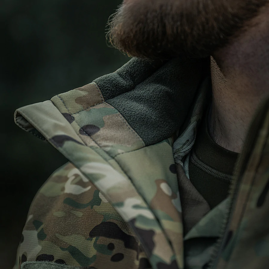 Куртка зимняя M-Tac Alpha Combat Pro Primaloft. Мультикам