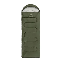 Спальний мішок Naturehike Y150L NH21MSD08 правий. Темно-зелений