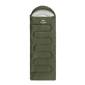 Спальний мішок Naturehike Y150L NH21MSD08 лівий. Темно-зелений