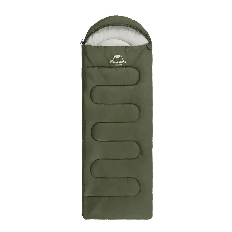 Спальный мешок Naturehike Y150L NH21MSD08 левый. Темно-зеленый