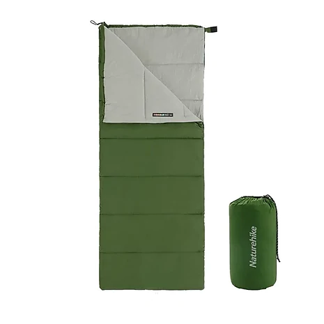 Спальний мішок Naturehike F150 NH22MSD05 лівий. Темно-зелений