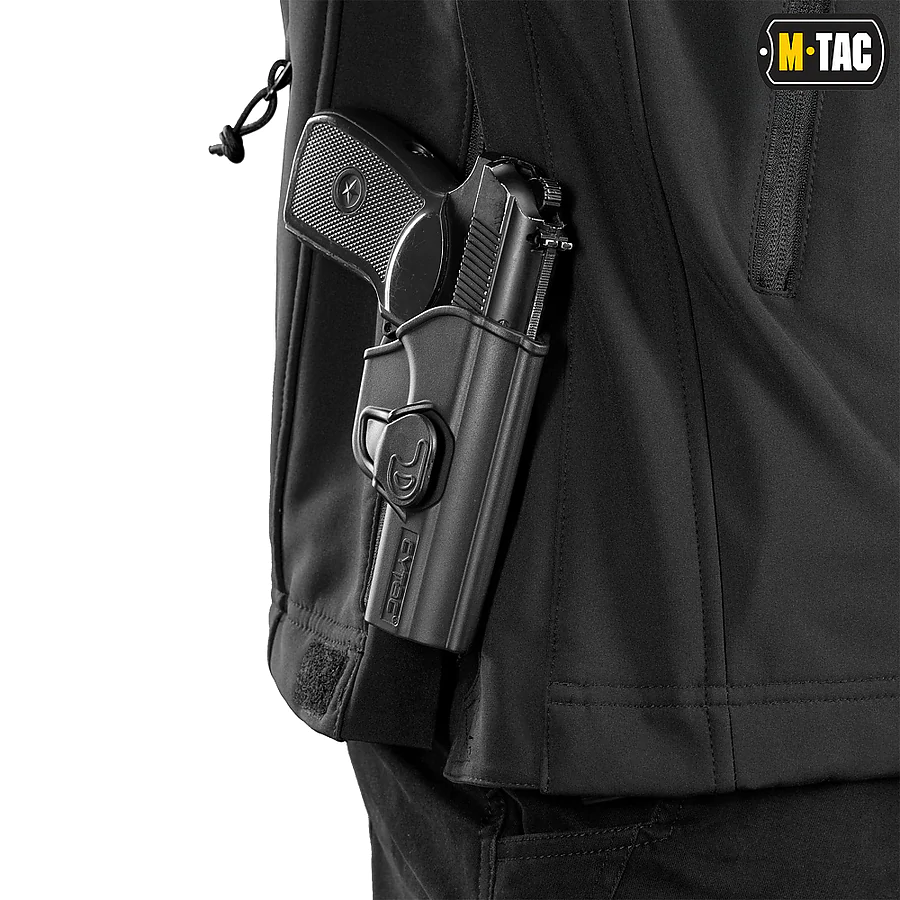 Куртка M-Tac Soft Shell Police. Черная