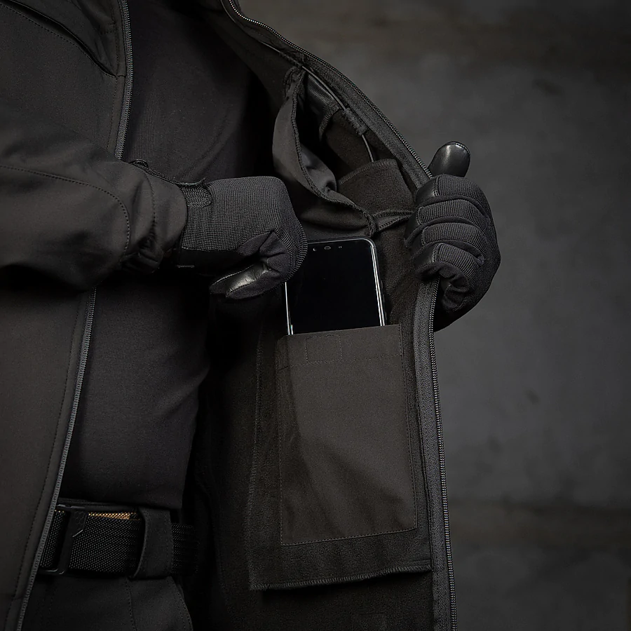 Куртка M-Tac Soft Shell Police. Черная