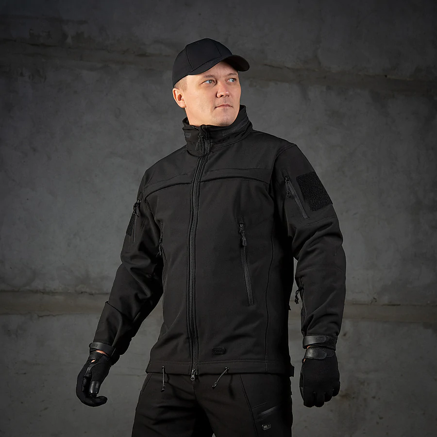 Куртка M-Tac Soft Shell Police. Черная