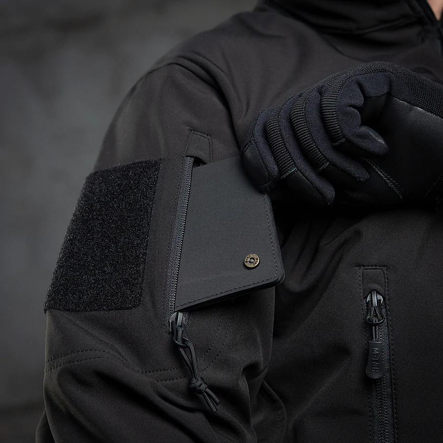 Куртка M-Tac Soft Shell Police. Черная