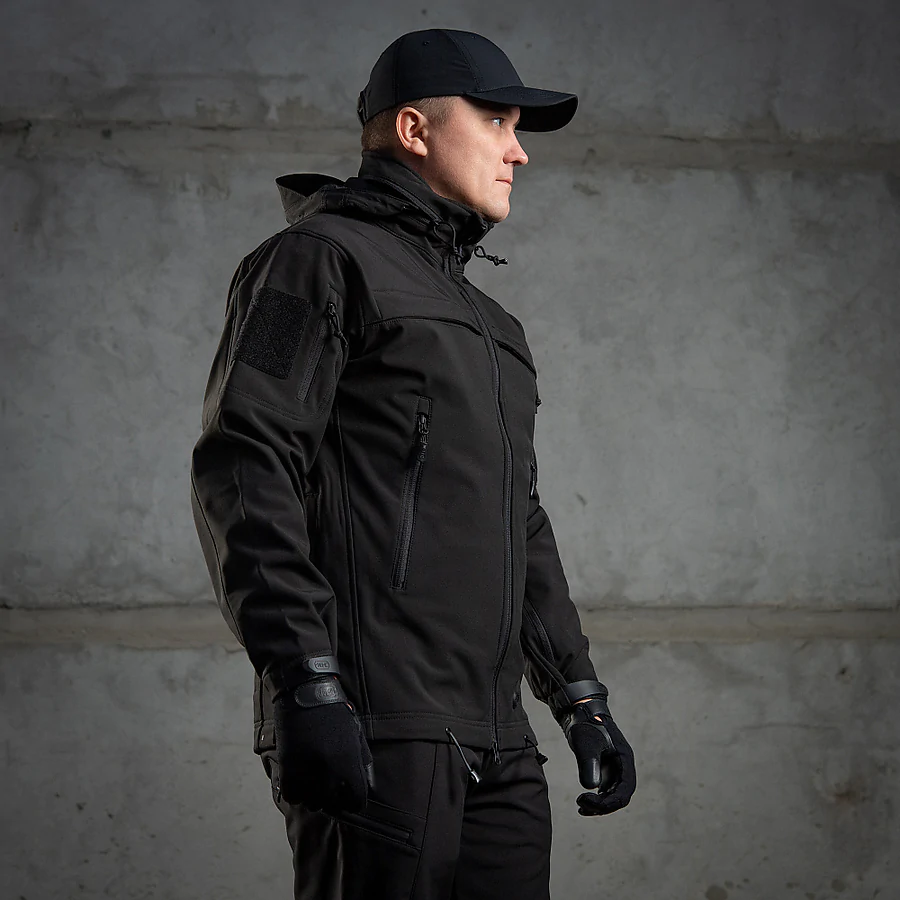 Куртка M-Tac Soft Shell Police. Черная