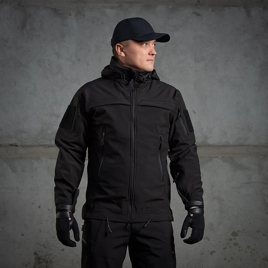 Куртка M-Tac Soft Shell Police. Черная