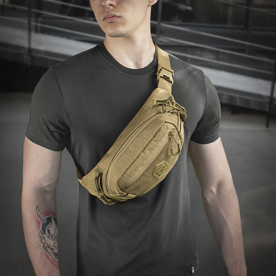 Поясная сумка M-TAC  Waist Bag Elite Hex. Койот