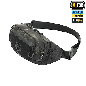 Сумка на пояс M-TAC Waist Bag Elite Hex. Мультикам-чорний