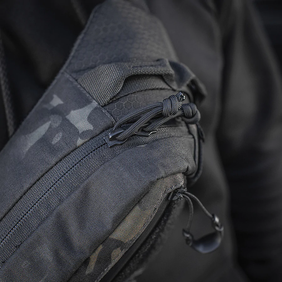 Поясная сумка M-TAC  Waist Bag Elite Hex. Мультикам-черный