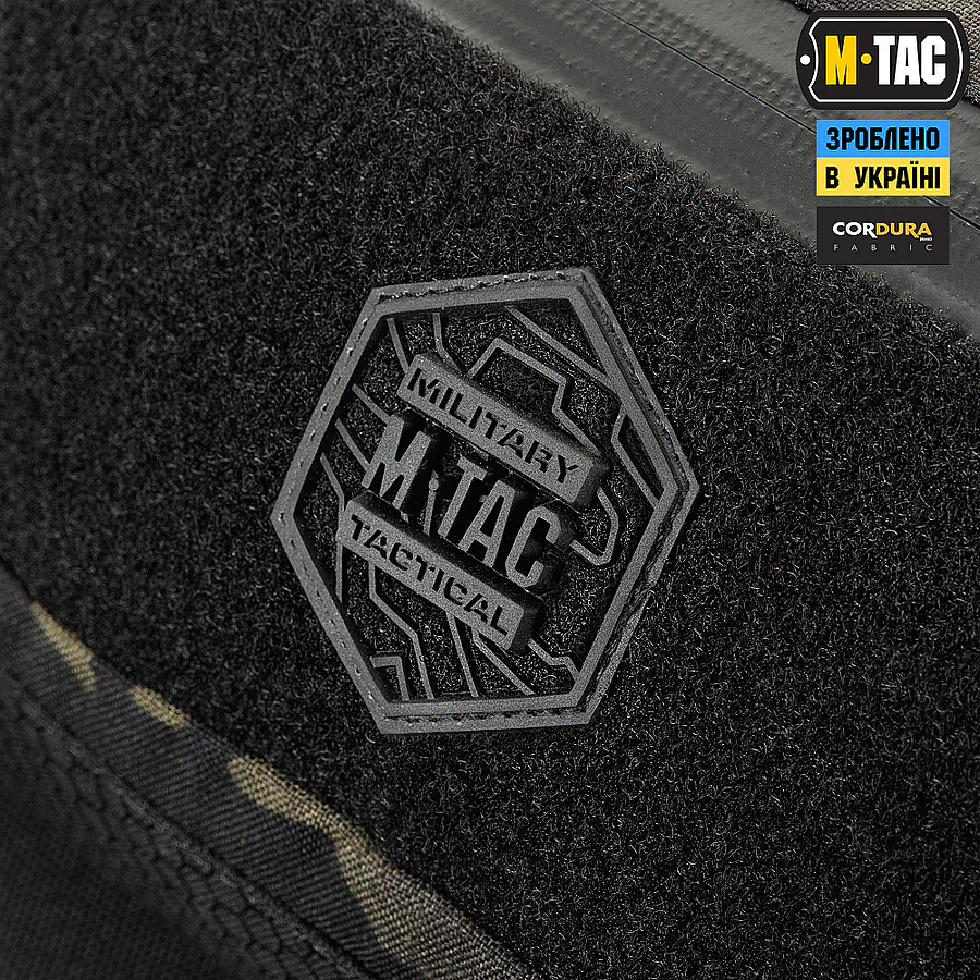 Поясная сумка M-TAC  Waist Bag Elite Hex. Мультикам-черный