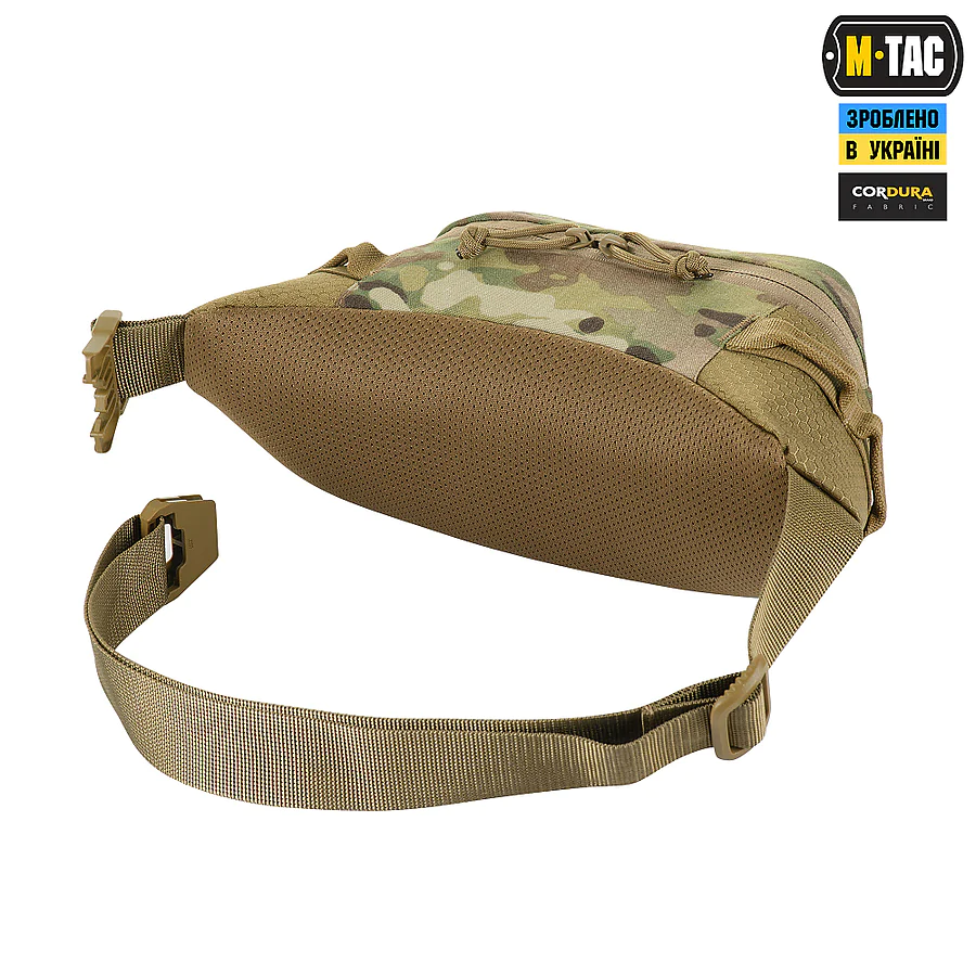 Поясная сумка M-TAC  Waist Bag Elite Hex. Мультикам-койот