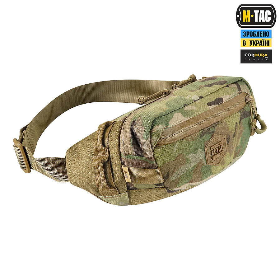 Поясная сумка M-TAC  Waist Bag Elite Hex. Мультикам-койот