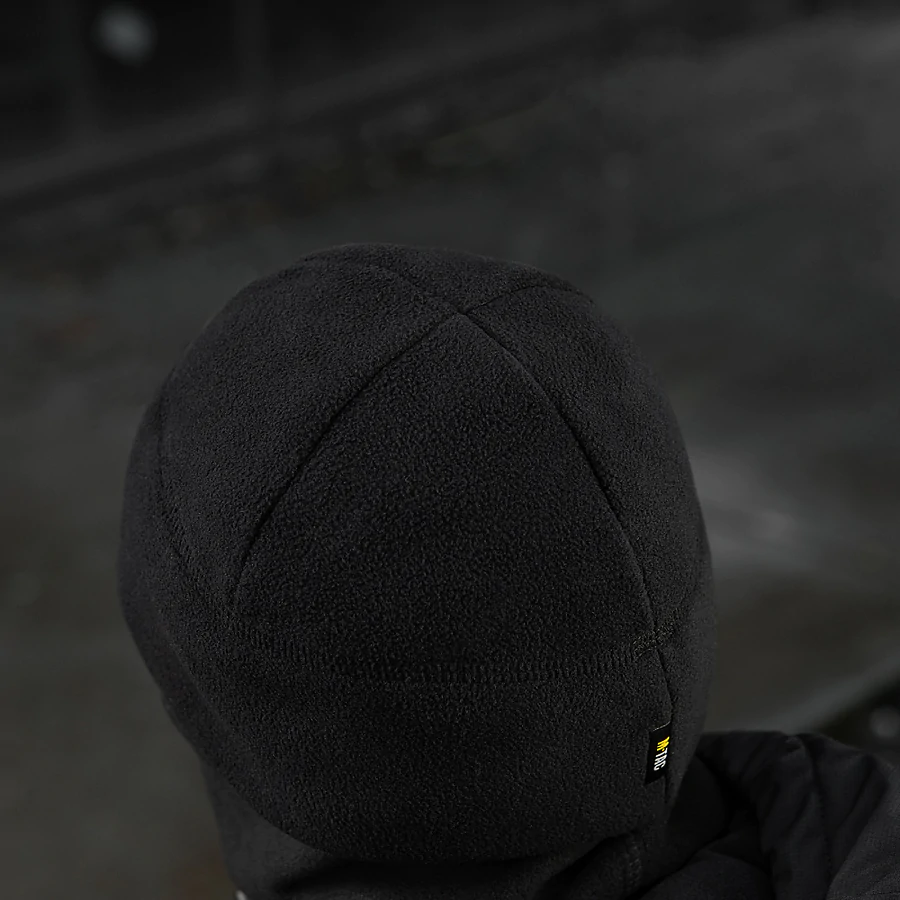 Шапка флісова M-Tac Watch Cap Elite із Slimtex. Чорний
