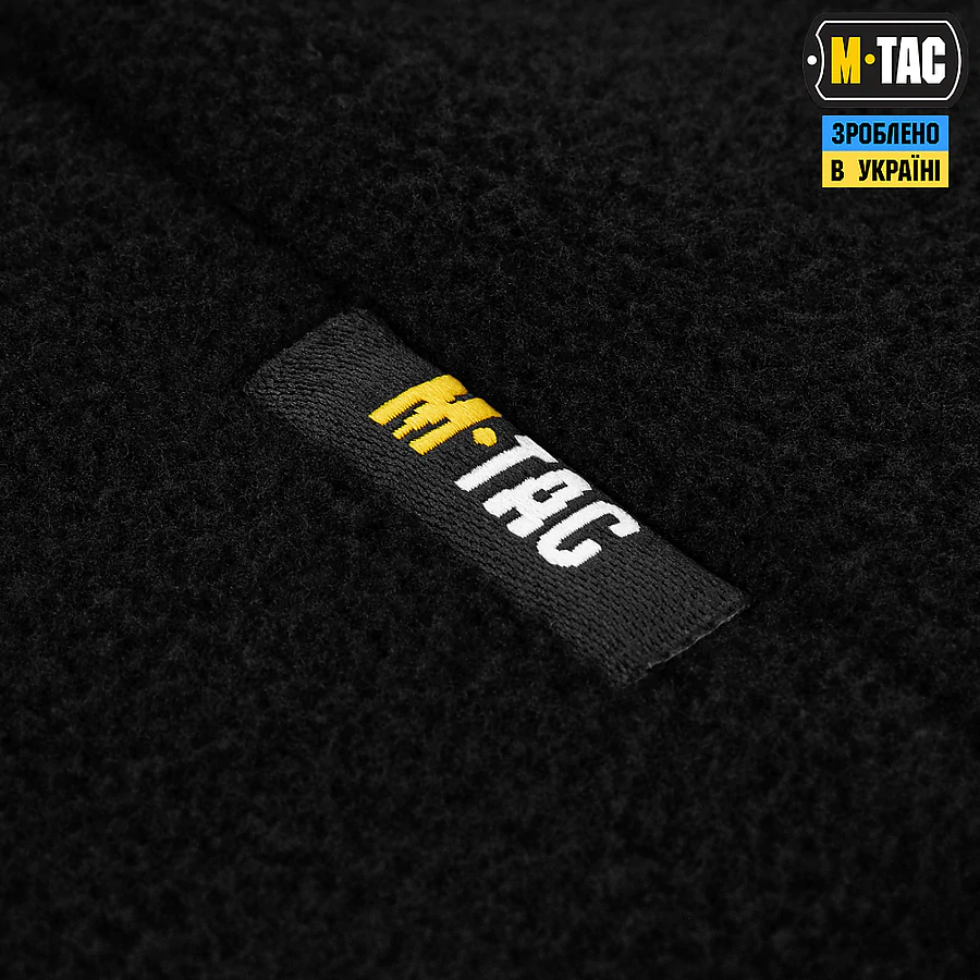 Шапка флісова M-Tac Watch Cap Elite із Slimtex. Чорний
