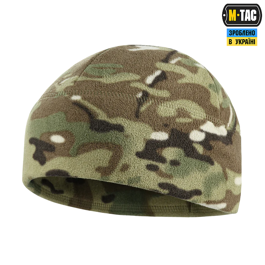 Шапка флісова M-Tac Watch Cap Elite із Slimtex. Мультикам