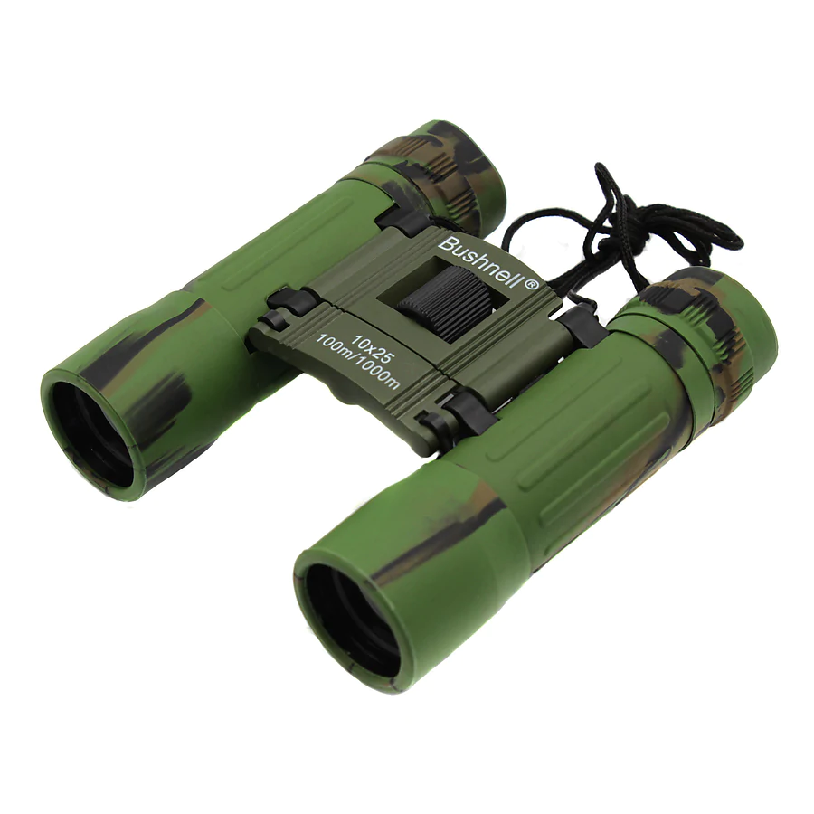 Бінокль Bushnell 4789 10х25 з чохлом. Камуфляж