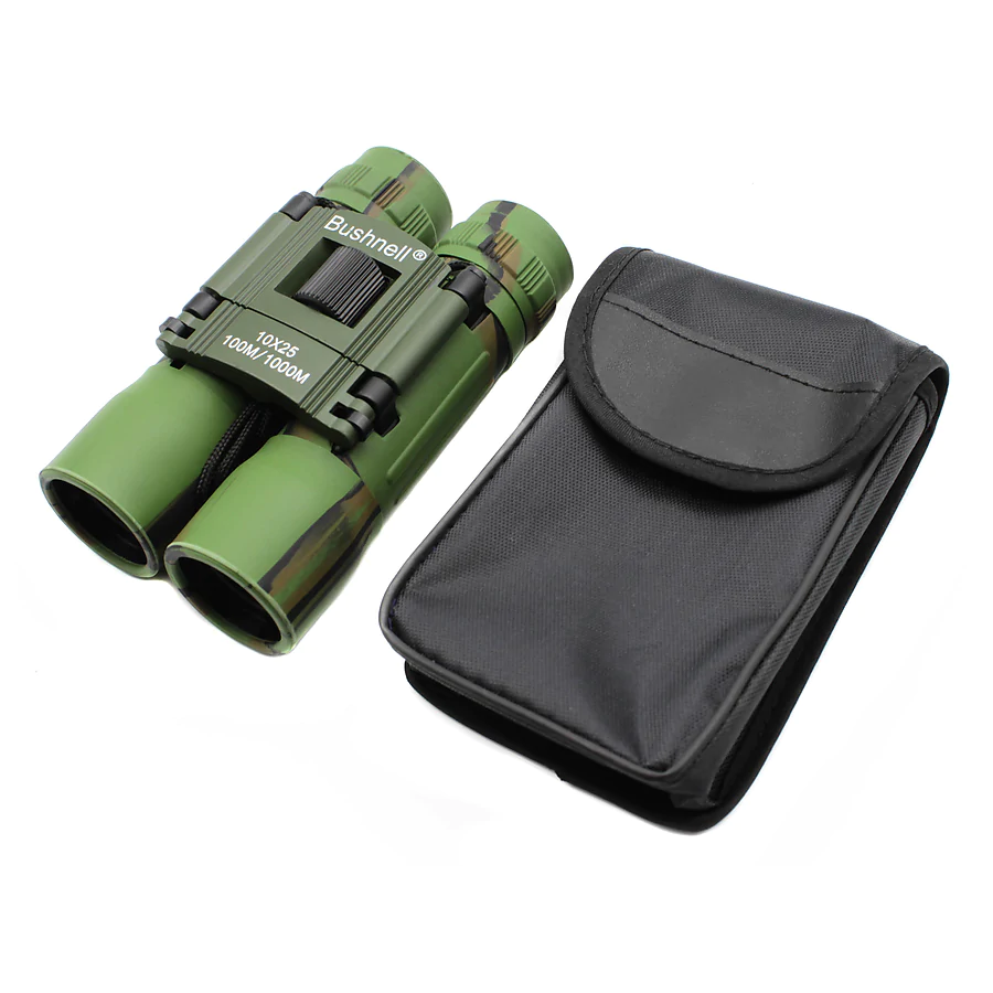 Бінокль Bushnell 4789 10х25 з чохлом. Камуфляж