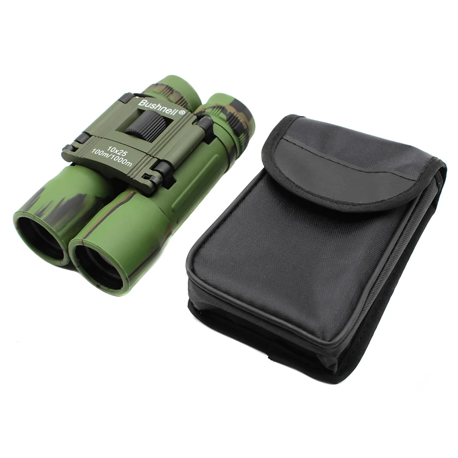 Бінокль Bushnell 4789 10х25 з чохлом. Камуфляж