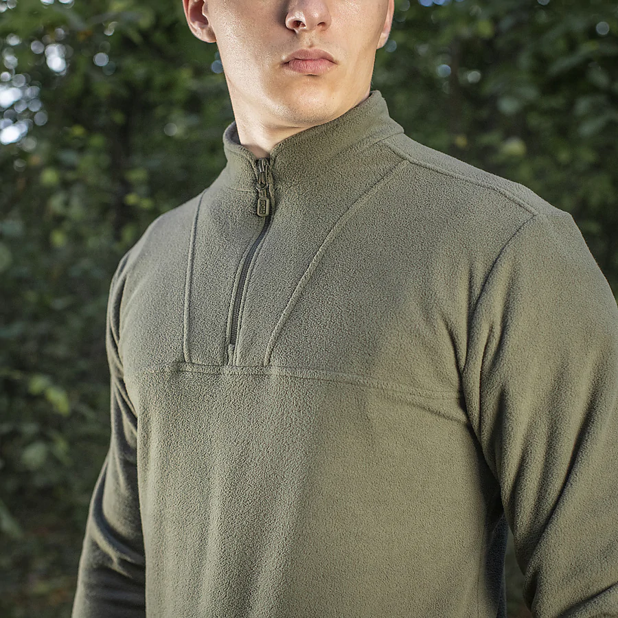 Кофта флісова M-Tac Delta Fleece. Зелена Олива