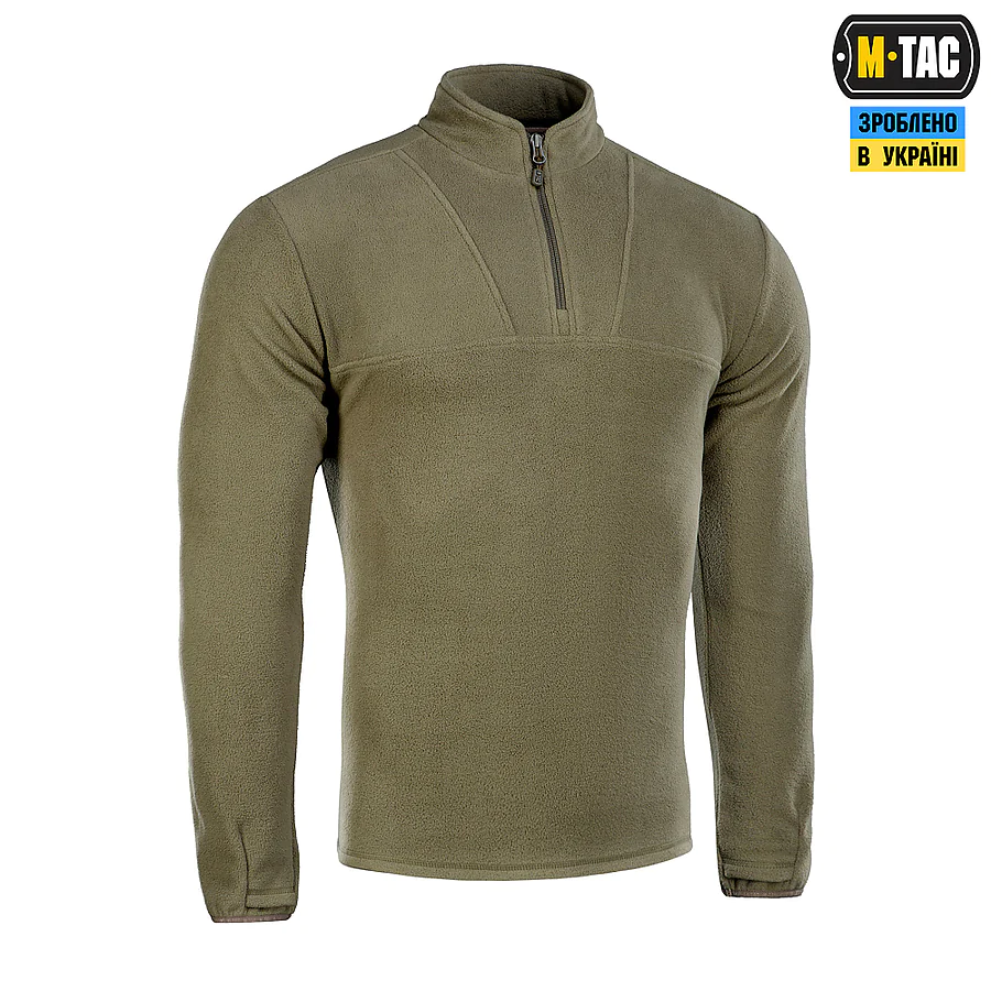 Кофта флісова M-Tac Delta Fleece. Зелена Олива
