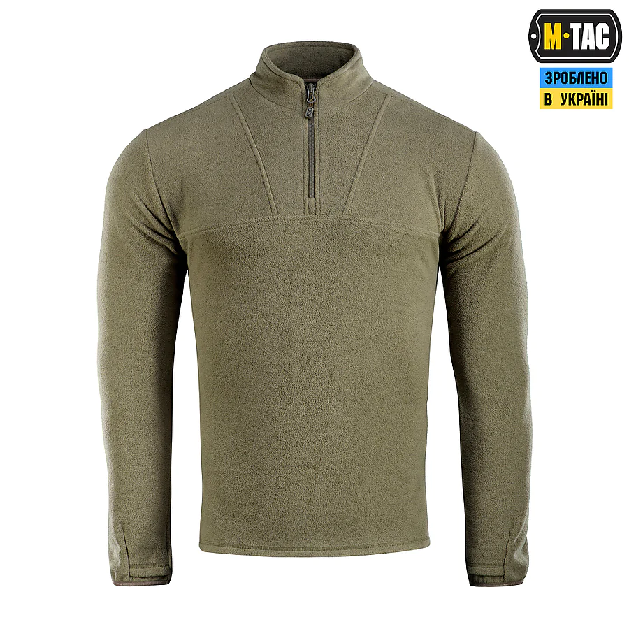 Кофта флісова M-Tac Delta Fleece. Зелена Олива