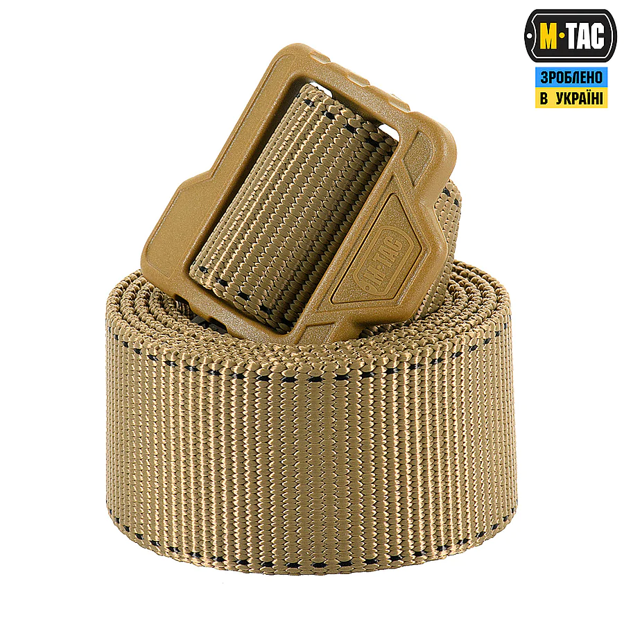 Тактичний ремінь M-Tac Paratrooper Belt. Койот