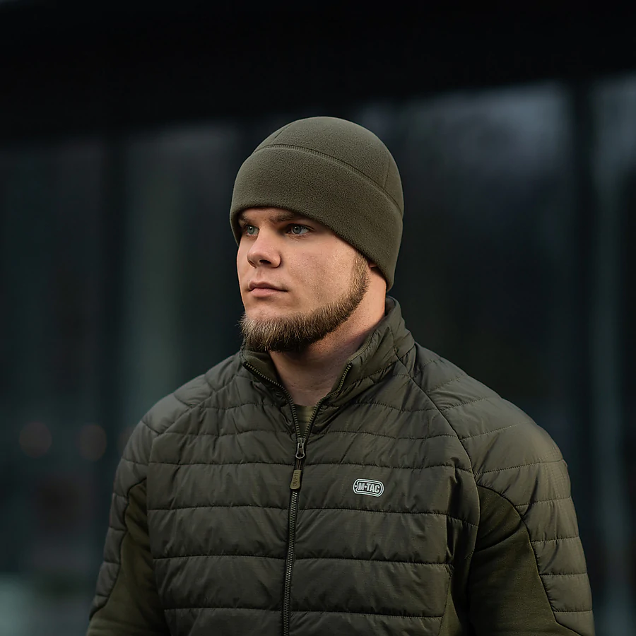 Шапка флісова M-Tac Watch Cap Polartec. Олива