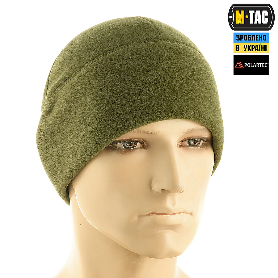 Шапка флісова M-Tac Watch Cap Polartec. Олива