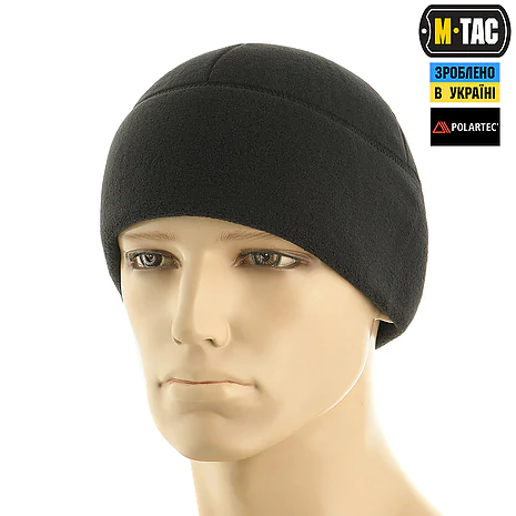 Шапка флісова M-Tac Watch Cap Polartec. Чорний