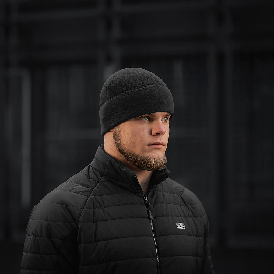 Шапка флісова M-Tac Watch Cap Polartec. Чорний