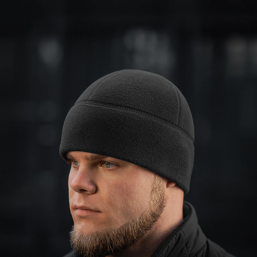 Шапка флісова M-Tac Watch Cap Polartec. Чорний