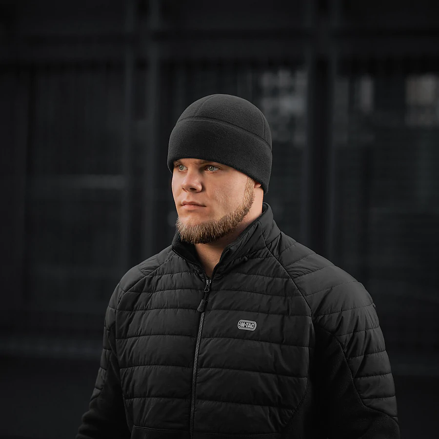 Шапка флісова M-Tac Watch Cap Polartec. Чорний