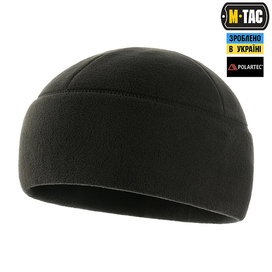 Шапка флісова M-Tac Watch Cap Polartec. Чорний