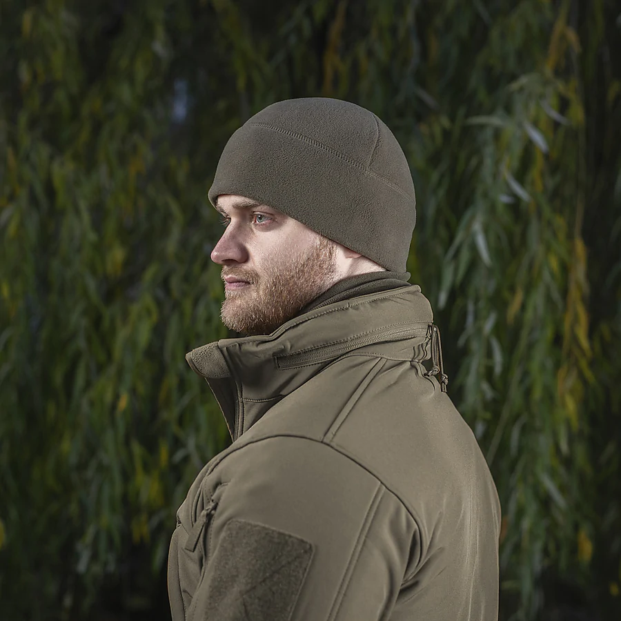 Шапка флісова M-Tac Watch Cap Polartec. Коричневий