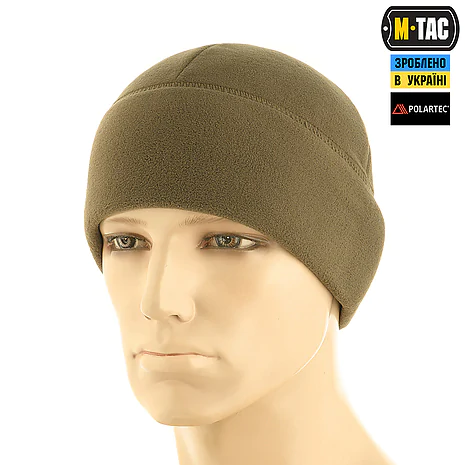 Шапка флісова M-Tac Watch Cap Polartec. Коричневий