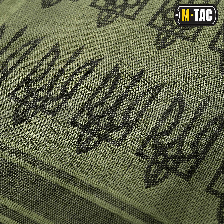 Шарф шемаг, арафатка M-Tac с тризубом. Олива