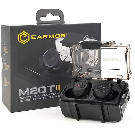  Активні навушники (беруші) EARMOR M20T Pro. Чорний