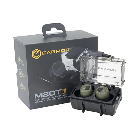  Активні навушники (беруші) EARMOR M20T Pro. Олива