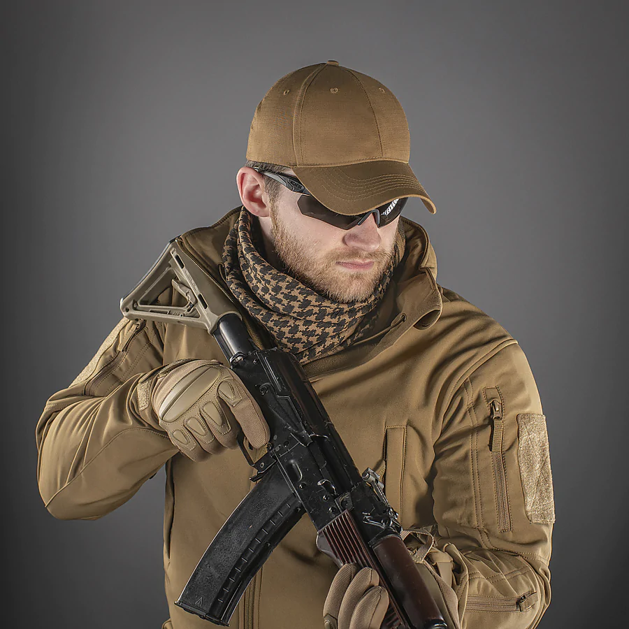 Тактична кепка M-Tac Elite Flex ріп-стоп. Койот