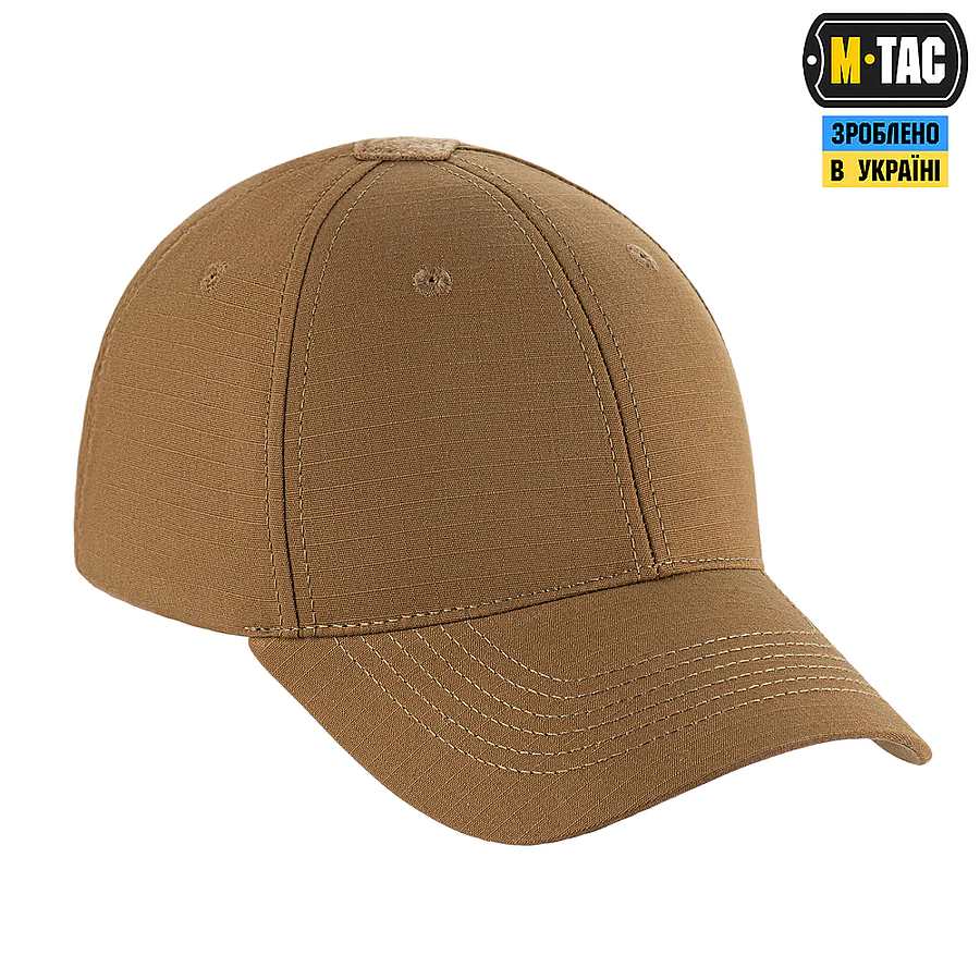 Тактична кепка M-Tac Elite Flex ріп-стоп. Койот