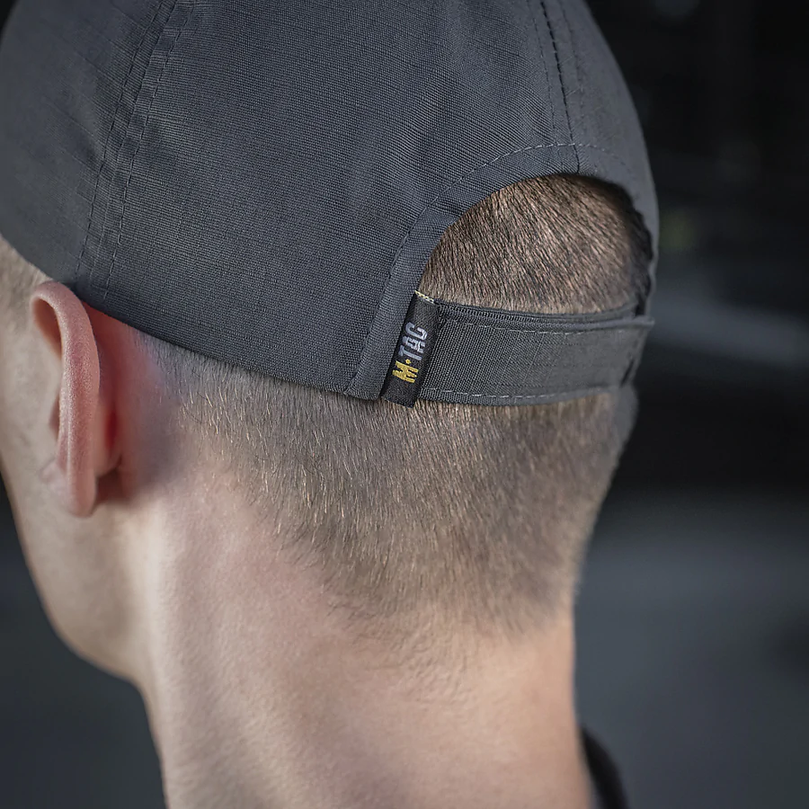 Тактическая кепка M-Tac Elite Flex рип-стоп. Серый