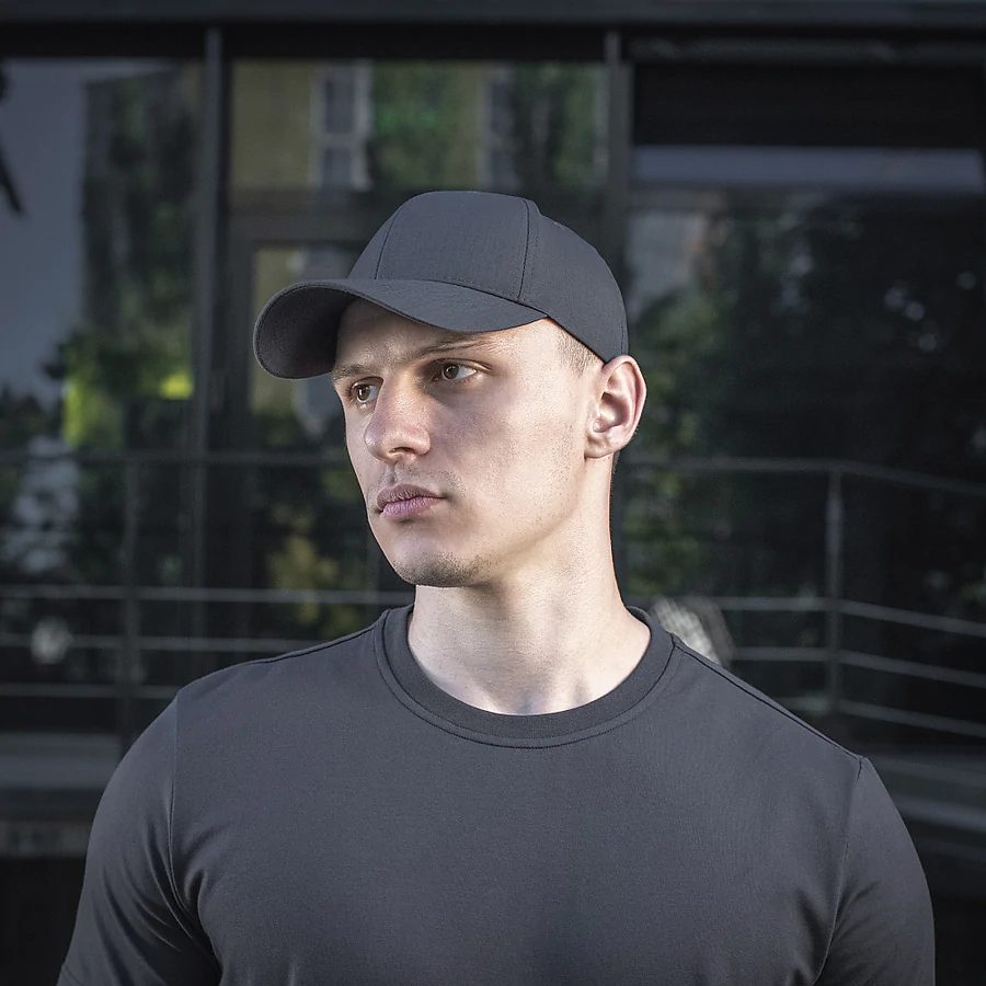 Тактическая кепка M-Tac Elite Flex рип-стоп. Серый