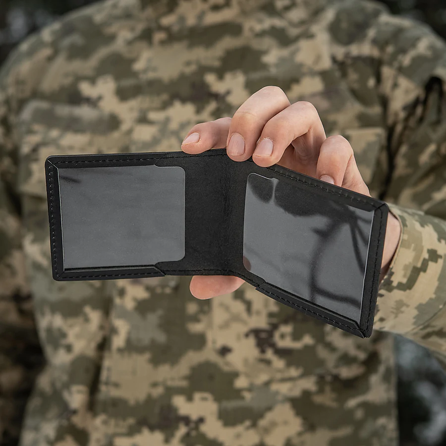 Обкладинка на посвідчення Учасник Бойових Дій (УБД) M-Tac Карта. Чорний