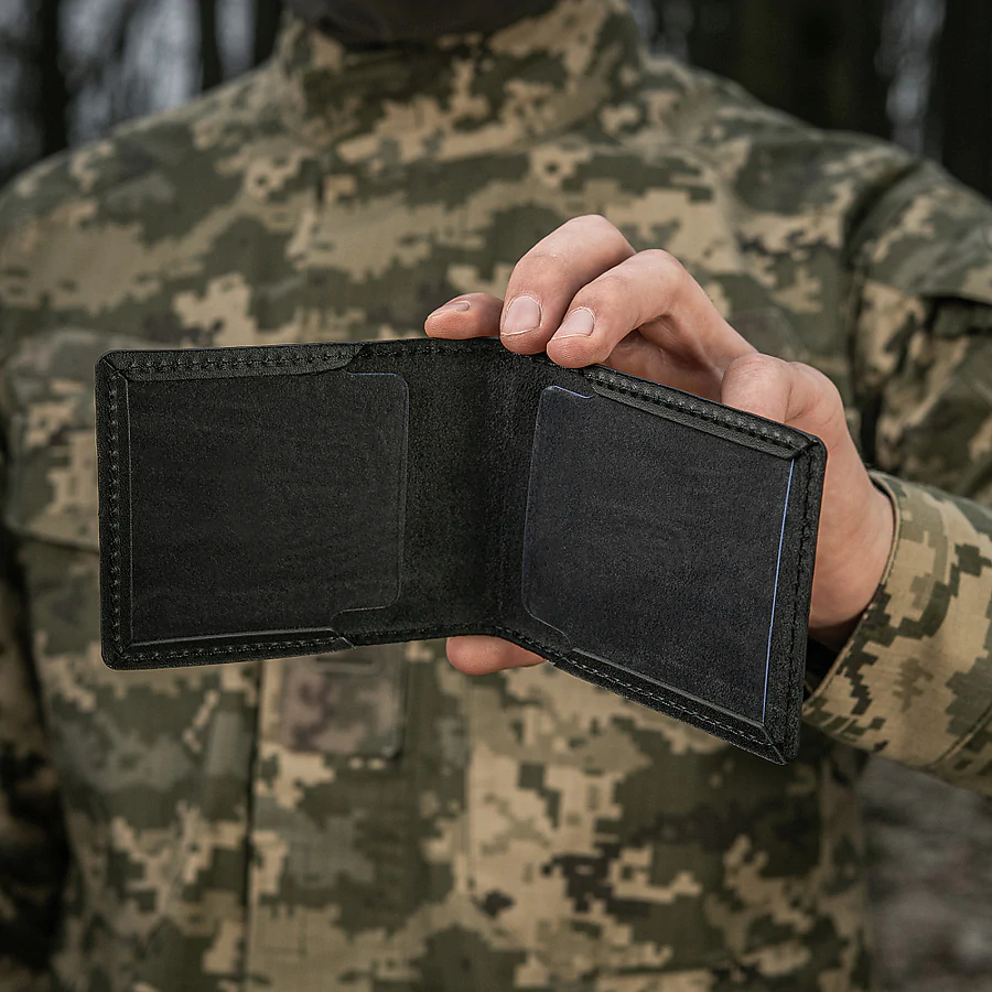 Обложка на удостоверение Участник Боевых Действий (УБД) M-Tac Череп. Черный