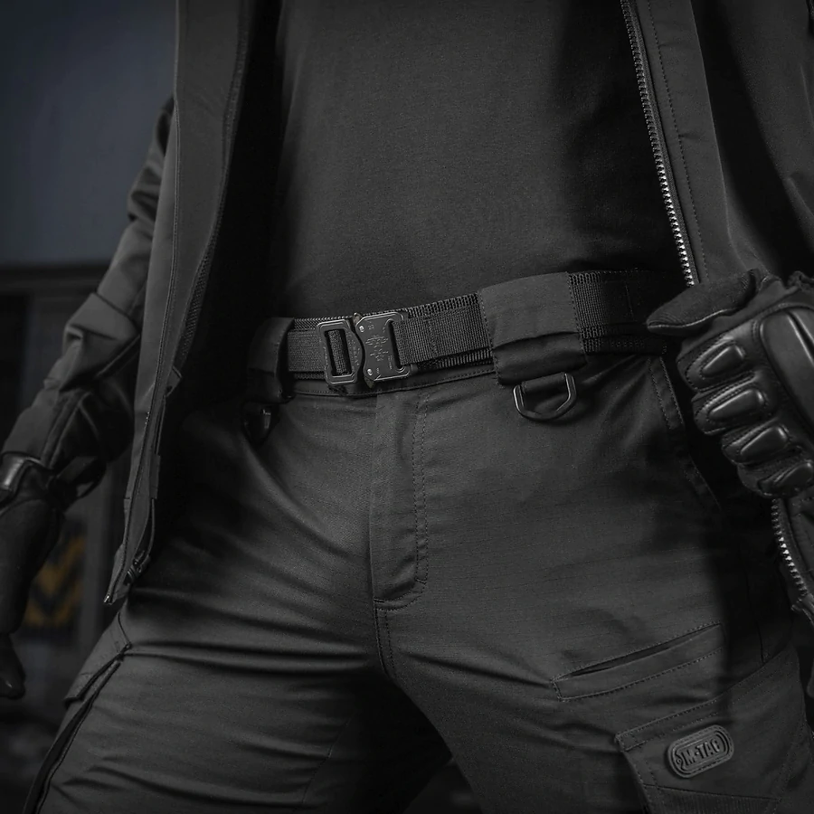 Тактический ремень M-Tac Cobra Buckle Belt Gen.II. Черный