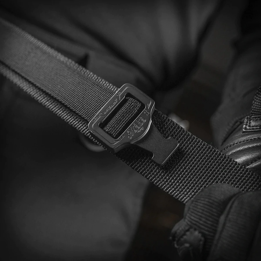 Тактический ремень M-Tac Cobra Buckle Belt Gen.II. Черный