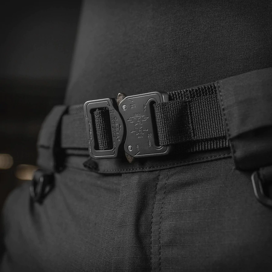 Тактический ремень M-Tac Cobra Buckle Belt Gen.II. Черный