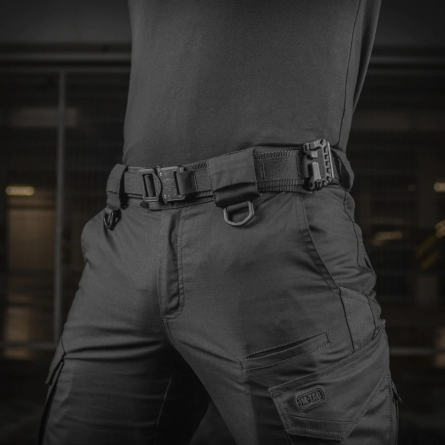 Тактический ремень M-Tac Cobra Buckle Belt Gen.II. Черный